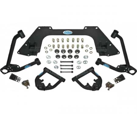 Nova Mini Sub Frame Kit, Upper And Lower, Black, 1962-1967