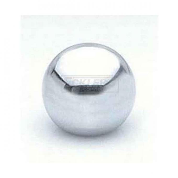 Shift Knob, 4-Speed, Chrome, Muncie, For Cars With Console, 1964-1967