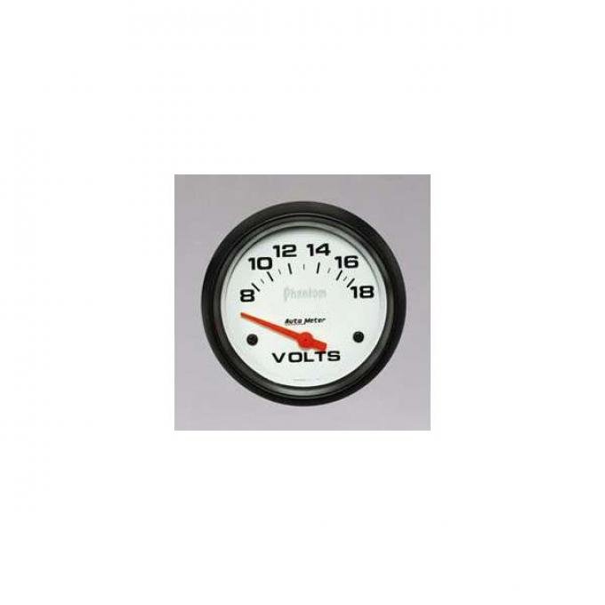 Nova Voltmeter Gauge, Phantom, AutoMeter