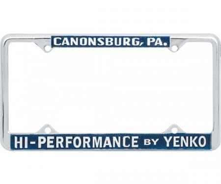 Nova License Frame, Yenko, 1969-1971