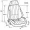 Nova Bucket Seat, Rally Recliner, Right