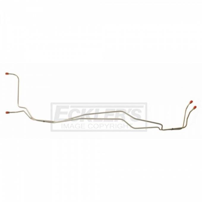 Nova Transmission Cooler Line, Stainless Steel, V8 T-350 1973-1974