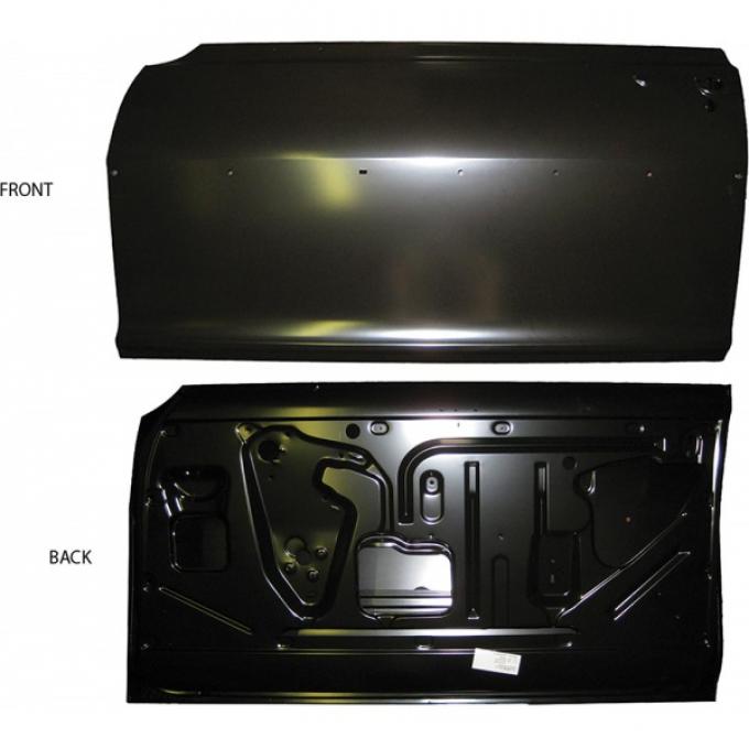 Nova Door Shell, W/O Window Frame Or Trim Holes, Right Side, Hardtop & Convertible, 1962-1965