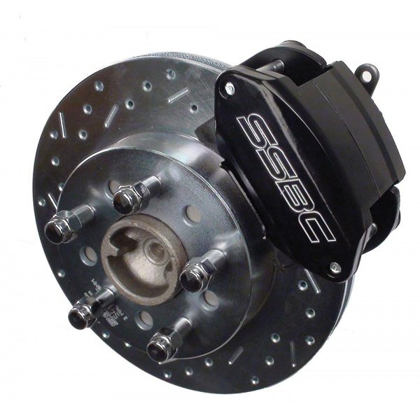 Nova Disc Brake Conversion, Rear, 11.25 Inch Rotor, Sport R1Plus, At Wheels Only, 19621967