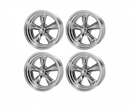 Chevy American Racing Torq Thrust II Wheel Set, Polished Aluminum, 15X7 & 15X8