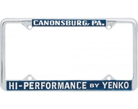 Nova License Frame, Yenko, 1969-1971