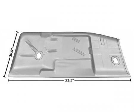 Nova Full Floor Pan, Right Hand Side, 1962-1967