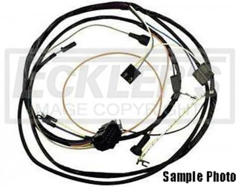 Nova Engine Wiring Harness, 4 Cylinder, With Warning Lights, 1962-1966