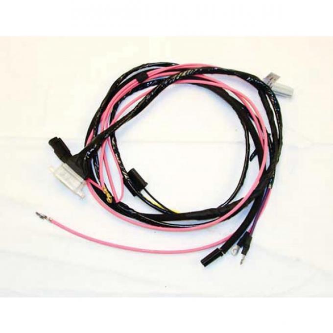 Nova Engine Wiring Harness, V8, HEI, With Factory Gauges, 1963-1965