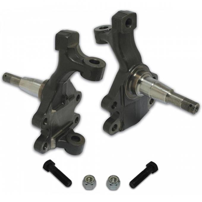 Nova Steering Spindles, 2" Drop, 1968-1974