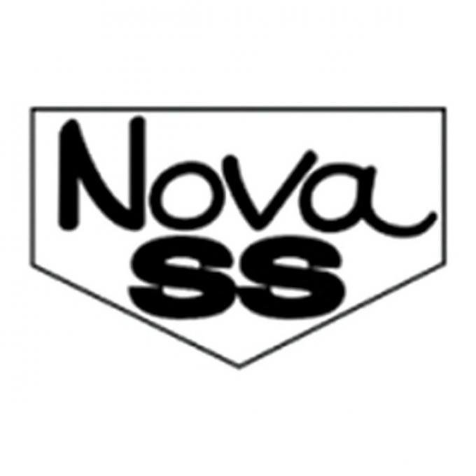 Legendary Auto Interiors Nova Rubber Floor Mats, With BlockNova And Block "SS", 1968