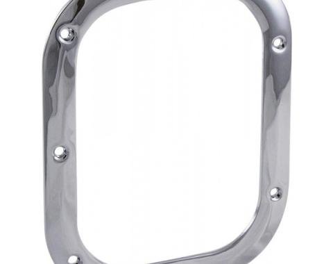 Nova Shift Boot Plate, Chrome, 4 Speed, 1962-1967