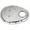 Nova Timing Chain Cover, Small Block, Polished Aluminum, 1962-1979