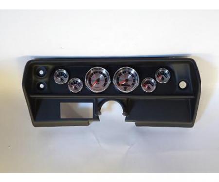 Nova Classic Dash Complete Six Gauge Panel With American Muscle Autometer Gauges Gauges, 1968