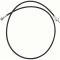 Nova Speedometer Cable, Thread-On, 55 Inch, Without Grommet, 1962-1969