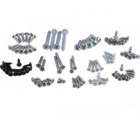 Nova And Chevy II Interior Screw Kit, Convertible, 1963-1965