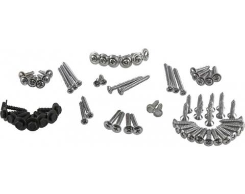 Nova Interior Screw Kit, Two Door Sedan, 1975-1979