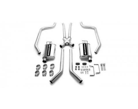 Nova Dual Exhaust System, 3.0'', Performance, MagnaFlow, 1969-1973