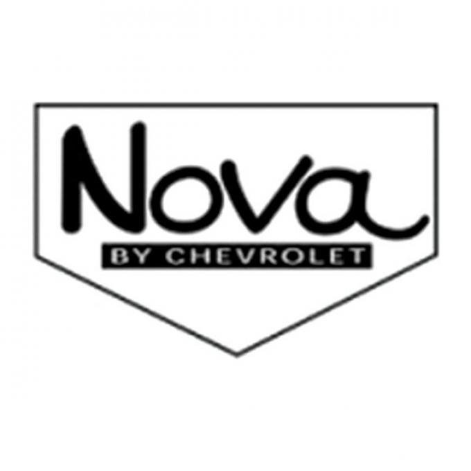 Legendary Auto Interiors Nova Rubber Floor Mats, With BlockNova And By Chevrolet, 1968-1974