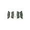 Nova Front Disc Brake Pads, AC Delco, 1969-1979