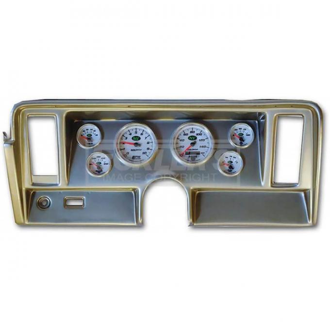 Nova Classic Dash Cluster With Autometer Ultralite ElectricGauges, 1969-1976