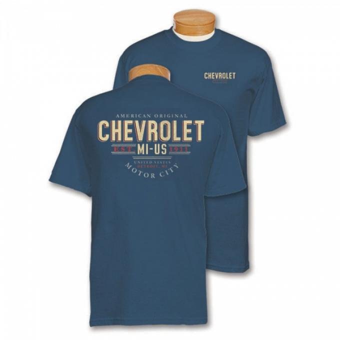 Blue Dusk American Original Motor City T-Shirt