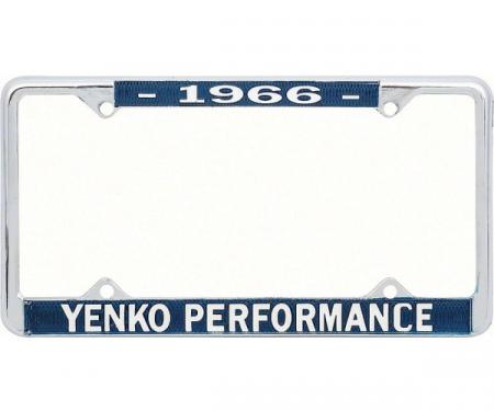 Nova License Frame, Yenko, 1966