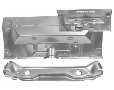 Nova Rear Seat Floor Pan, With Braces, 1962-1967