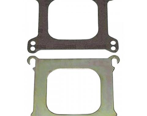 Chevy II Or Nova Intake Manifold To Carburetor Adapter Plate, Edelbrock, 1970-1979