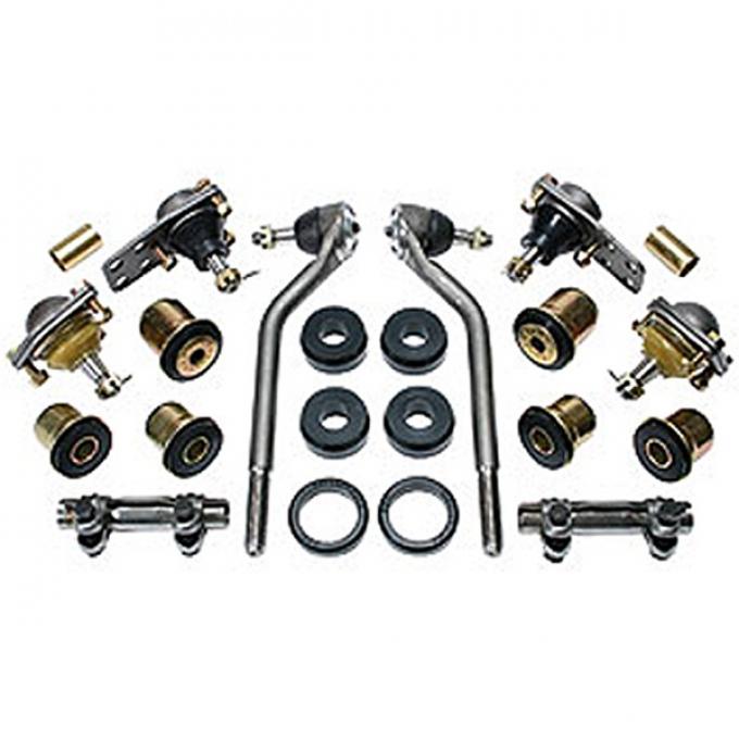 Nova Suspension Rebuild Kit, Front End, Polyplus, 1963-1967