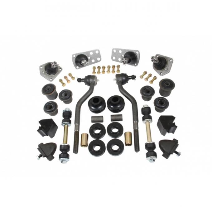 Nova Suspension Rebuild Kit, Front End, Rubber, 1963-1967