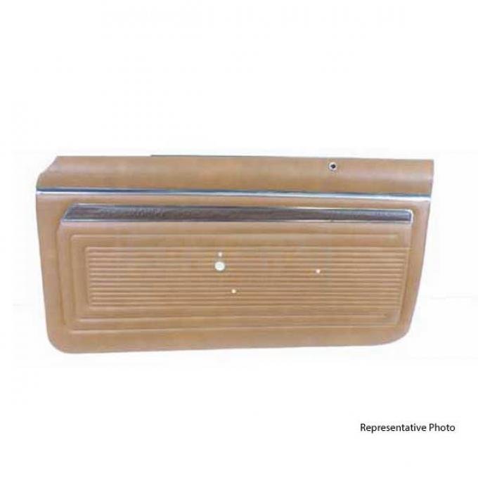 Distinctive Industries 1971-72 Custom Front Door Panels Burlwood Stripe, Unassembled 096588