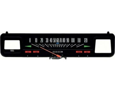 Nova Speedometer, Without Console Gauges, 1969-1974