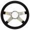 Nova And Chevy II Steering Wheel, Volante S9, Black Leather, 1962-1979