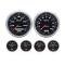 Nova Classic Dash Complete Six Gauge Panel With Autometer Gauges Phantom Cobalt Gauges, 1962-1965