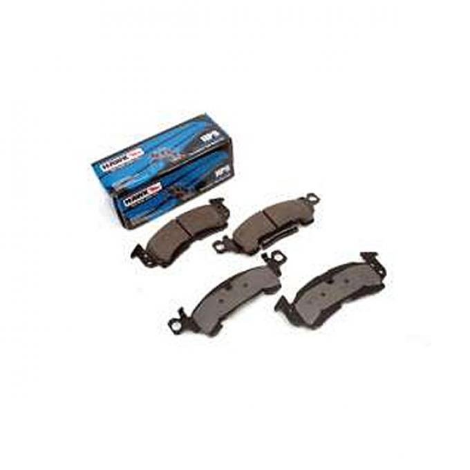 Nova Disc Brake Pads, Front, HPS Performance, Hawk, 1969-1979