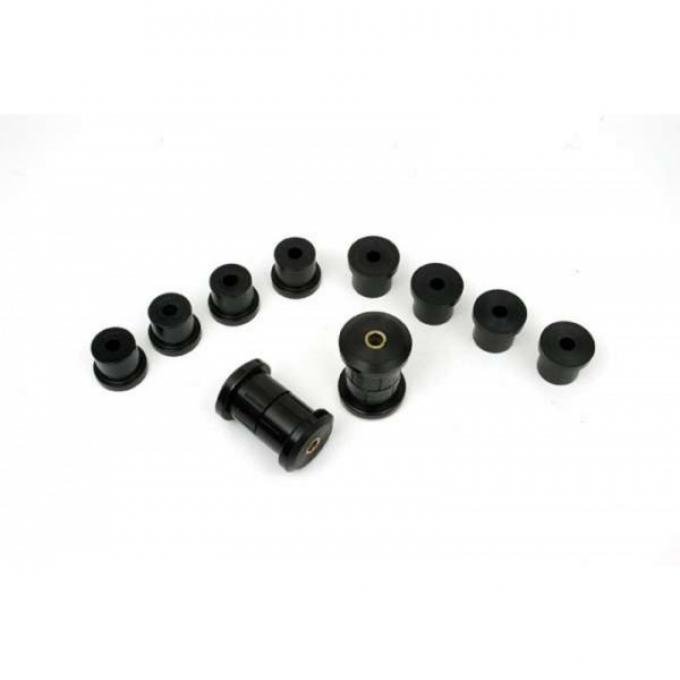 Nova Rear Leaf Spring Bushings, Polyurethane, Multi-Leaf, 1968-1979