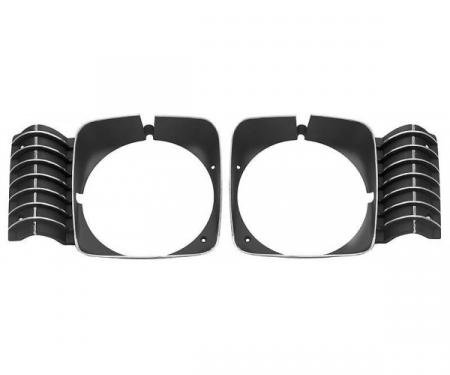 Nova Headlight Bezels, 1969-1972