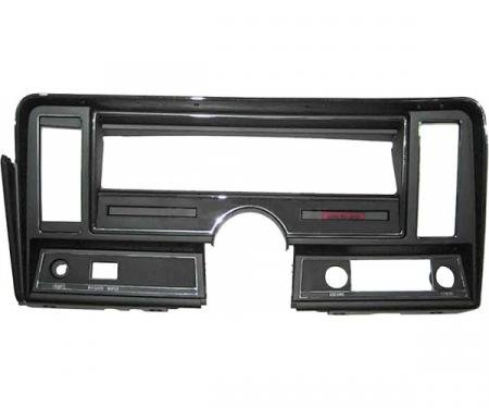 Nova Dash Instrument Panel Carrier, For Cars With Air Conditioning And With Seat Belt Warning Light