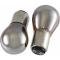 Light Bulbs, 1156, Chrome X5 Lightning Amber Silver Stealth