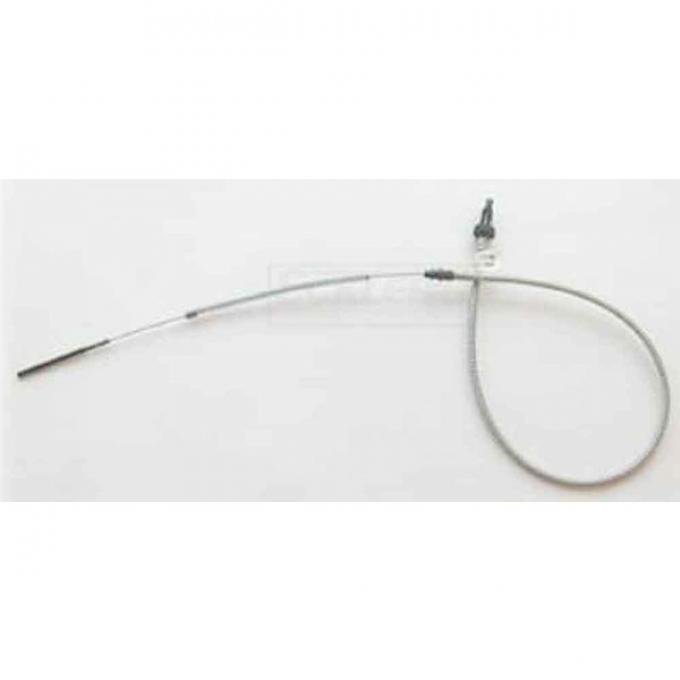 Nova Front Parking Brake Cable, Stainless Steel, 1975-1979