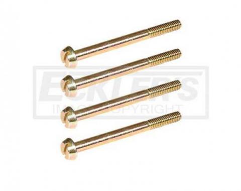 Nova Carburetor Float Bowl Screw Set, 2.5", Holley, 1967-1969