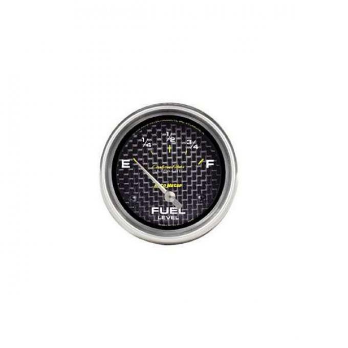 Nova Fuel Level Gauge, Carbon Fiber, AutoMeter