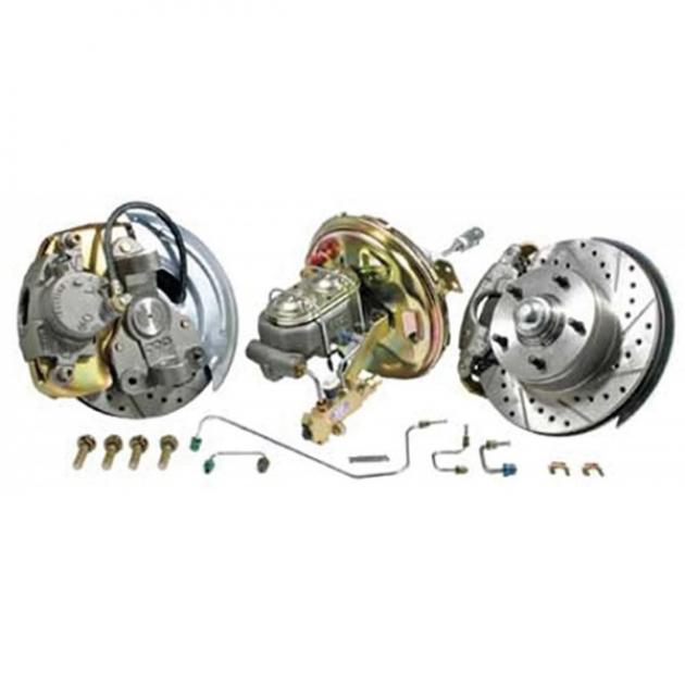 Nova Power Disc Brake Conversion Kit, Complete, Front, 11" Booster