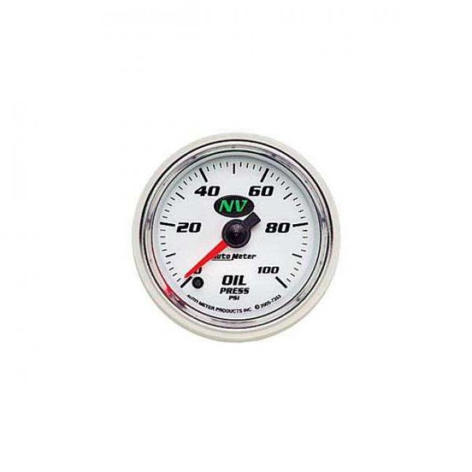 Nova Oil Pressure Gauge, NV2, AutoMeter