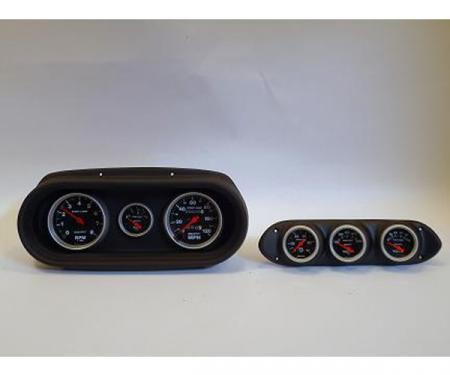 Nova Classic Dash Complete Six Gauge Panel With Sport Comp Autometer Gauges, 1962-1965