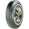 Nova Tire, 6.95/14 With 7/8 Wide Whitewall, Goodyear Power Cushion Bias Ply, 1965-1966