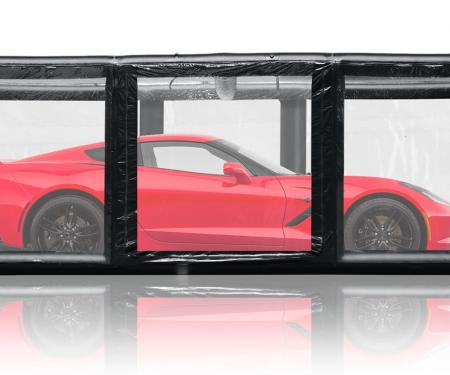 CarCapsule™ Showcase, Indoor Stacker Edition (Low Profile) CCSH18STACKER | Length 18'  (224 x 111 x 64 Inches)