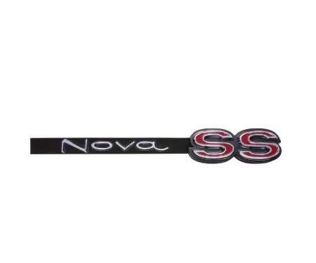 Trim Parts 67 Nova Grille Emblem, Nova SS, Each 3050