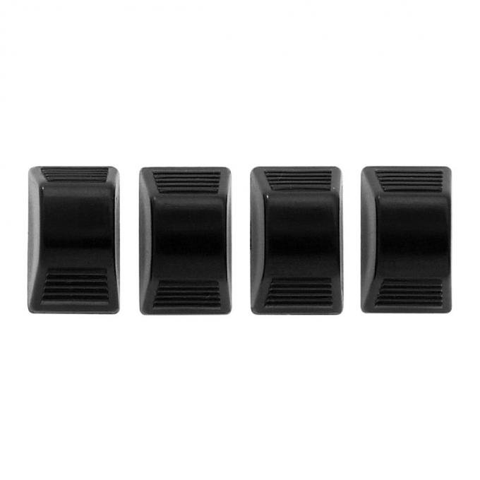 Trim Parts Black Heater Control Knobs, 4 pieces 9579A
